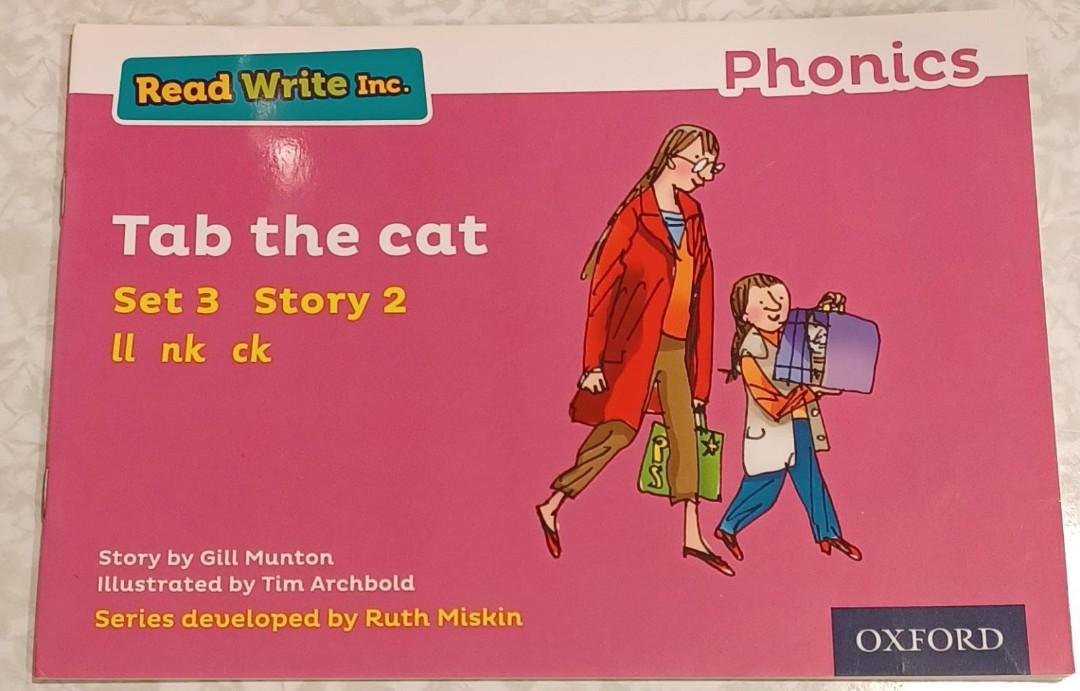 Pink Book Oxford Phonics Read Write Inc, 其他, 其他 Carousell