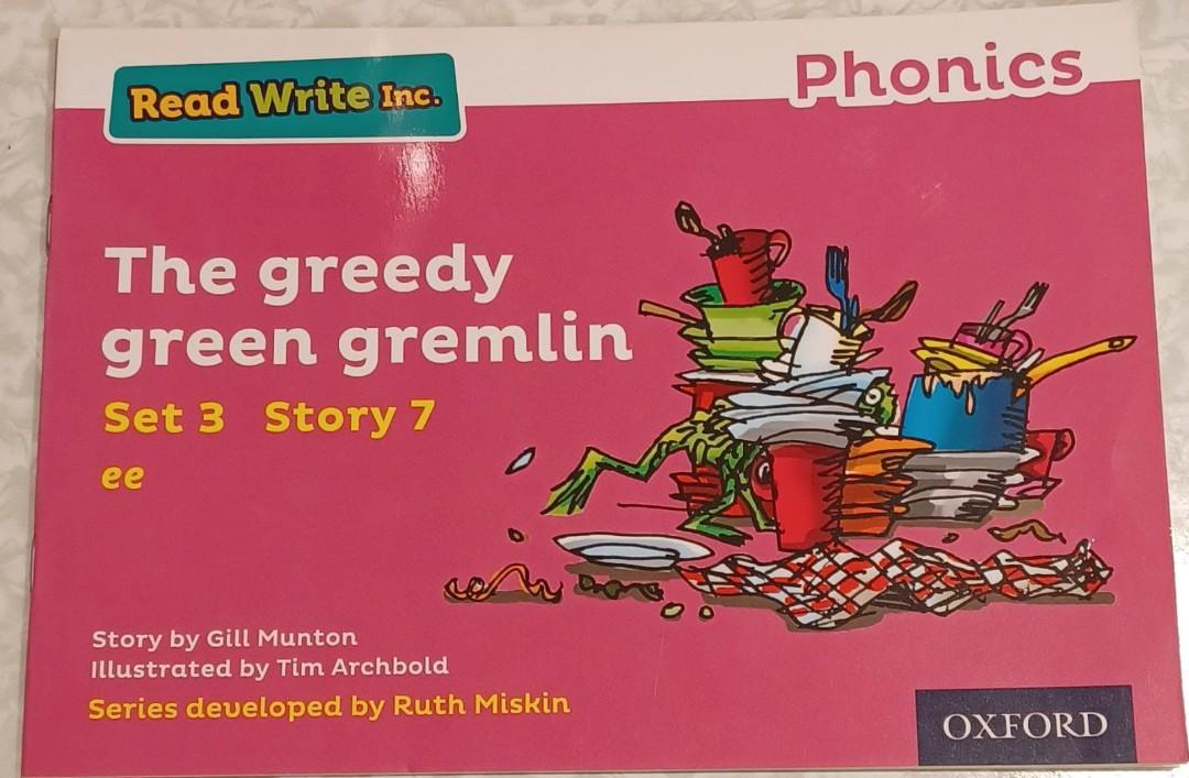 Pink Book Oxford Phonics Read Write Inc, 其他, 其他 Carousell