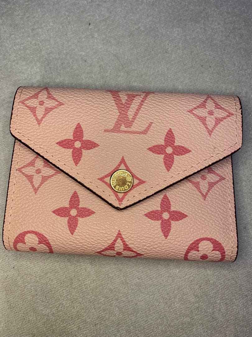 Pink lv wallet