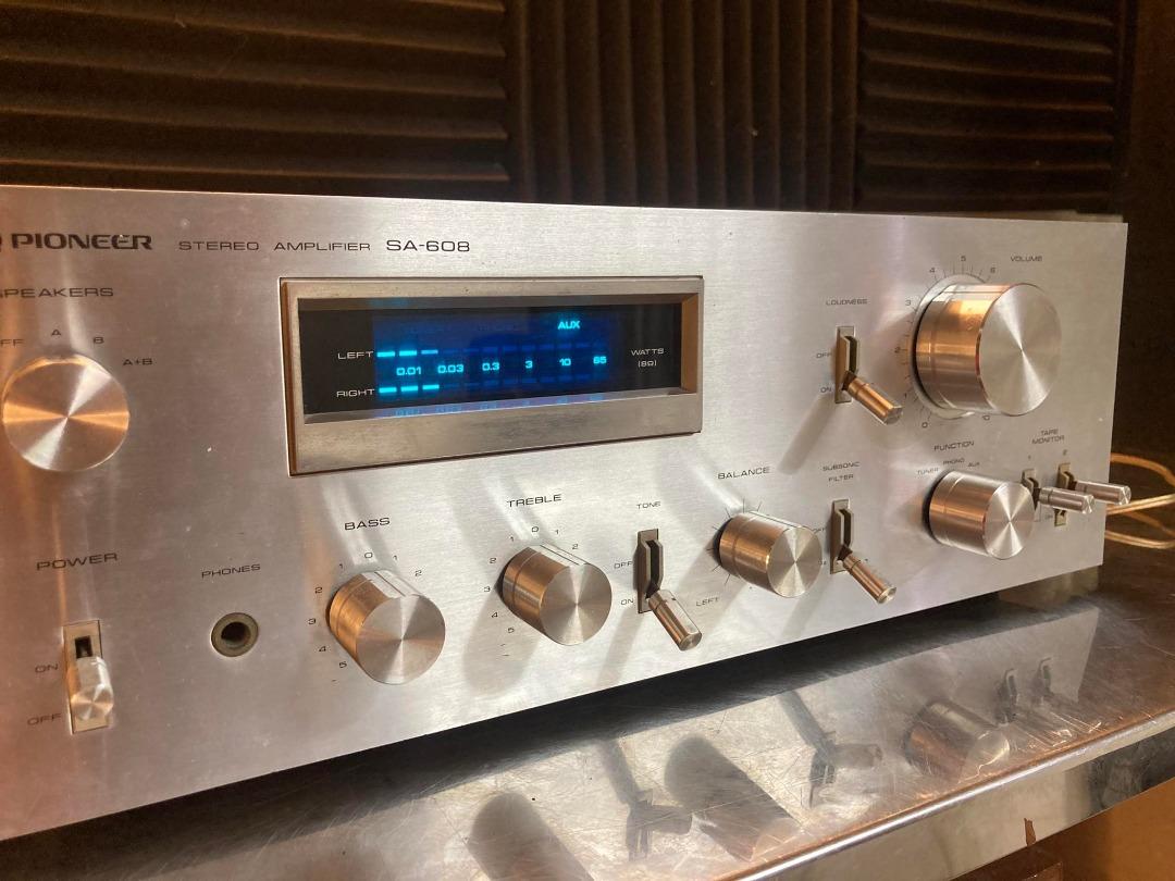 Amplificateur Stéréo Pioneer SA-608 – Vintage – Occasion