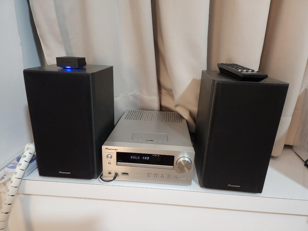 Pioneer X-HM50-S mini hifi component system with remote (speaker, CD ...