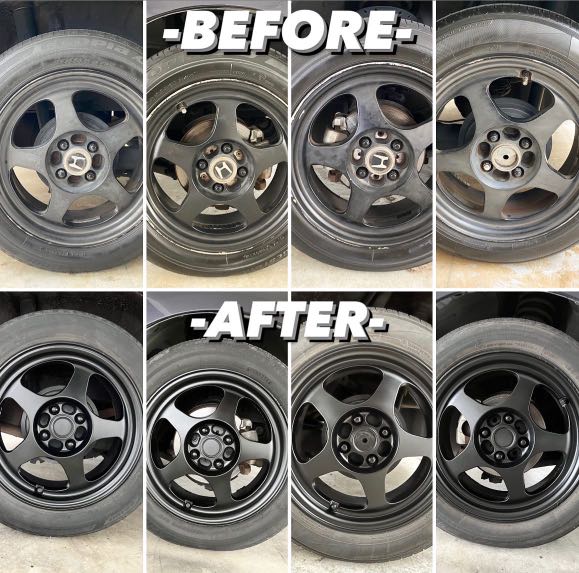 Plasti dip dechrome chrome delete logo emblem front grille subaru