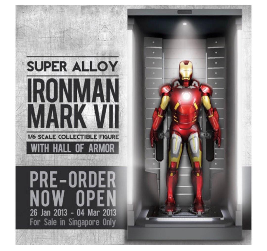 PLAY IMAGINATIVE アイアンマン マークⅦ Super Alloy Iron Man Mark VII Gold Edition Photos - The