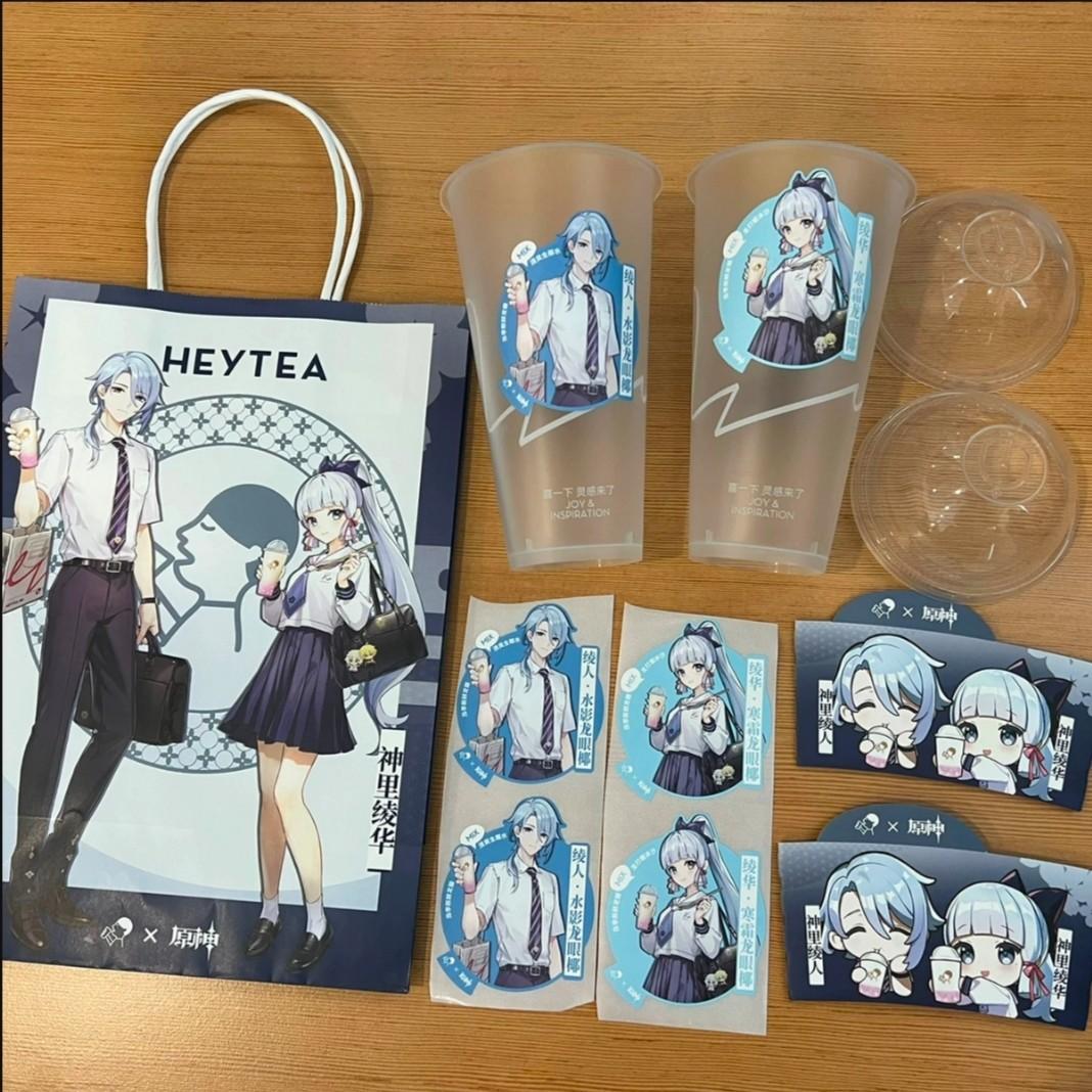 [PO] Genshin Impact x Heytea Collab Merchandise, Hobbies & Toys ...