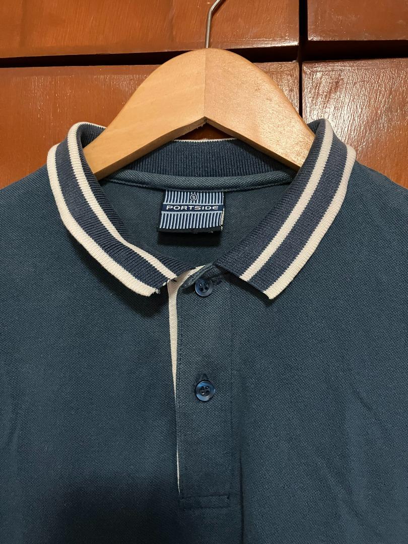 Portside Lined Collar Polo Shirt, Men's Fashion, Tops & Sets, Tshirts ...