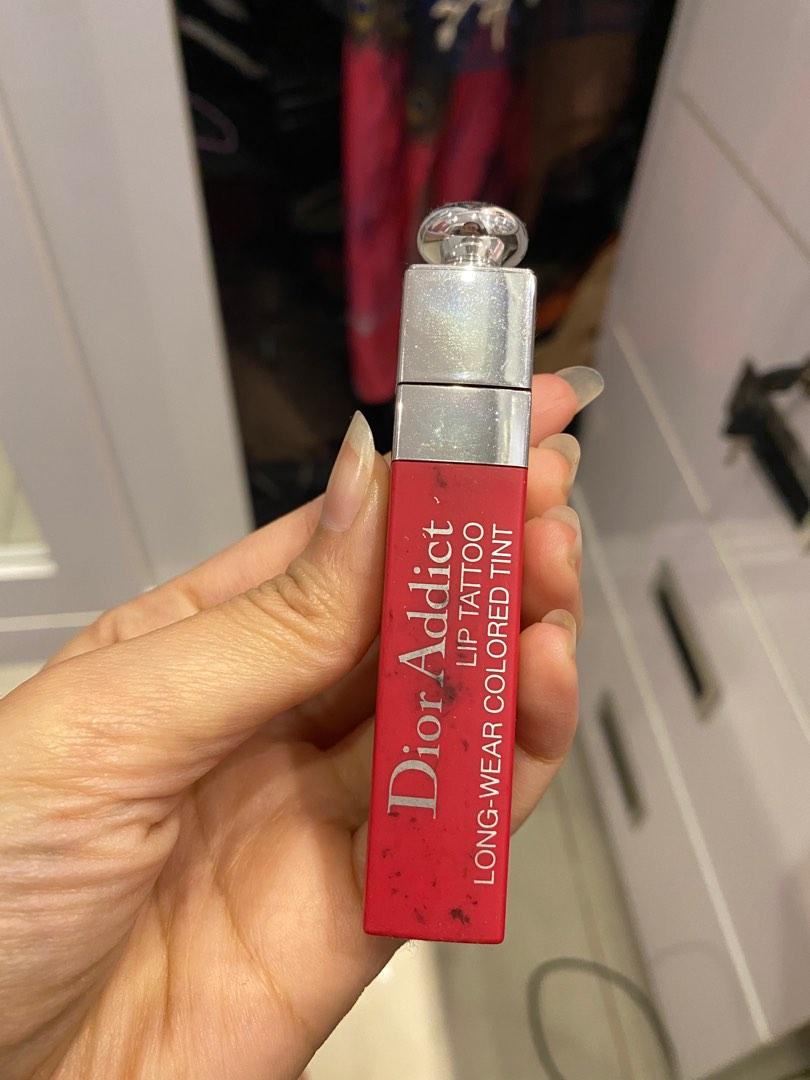Preloved Dior Lip Tattoo 761 Natural Cherry Kesehatan