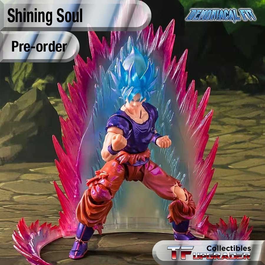 Goku blue kaioken sh figuarts Demoniacal Fit( shining soul) pt