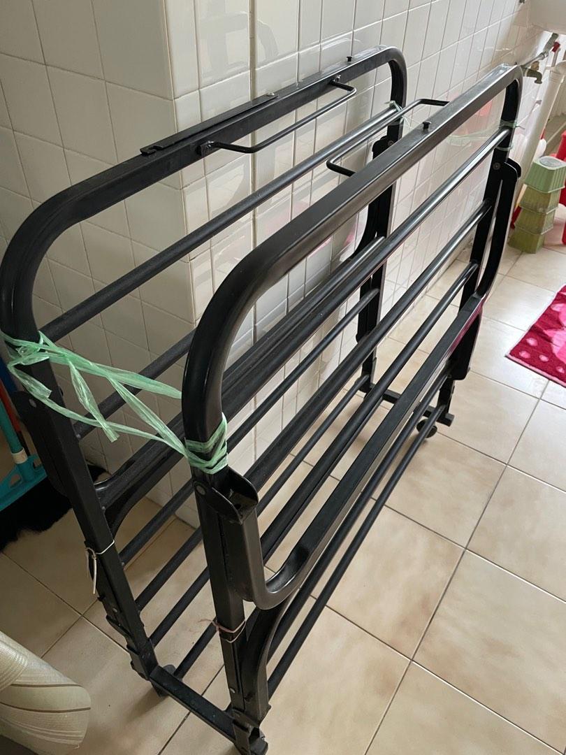 Pull out Metal bed frame (unfoldable), Furniture & Home Living