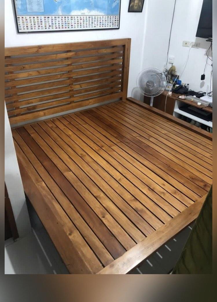 Pure Mahogany Inpire Narra (Bed Frame), Furniture & Home Living