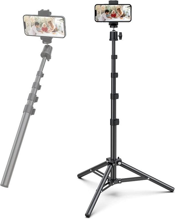 Raking Tablet Tripod,Portable Height Adjustable Tripod Stand,360 Degree