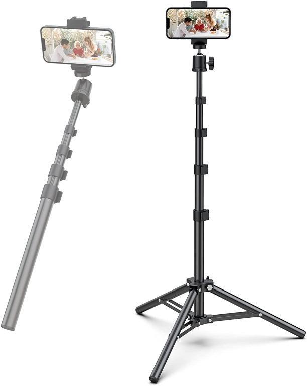 Raking Tablet Tripod,Portable Height Adjustable Tripod Stand,360 Degree