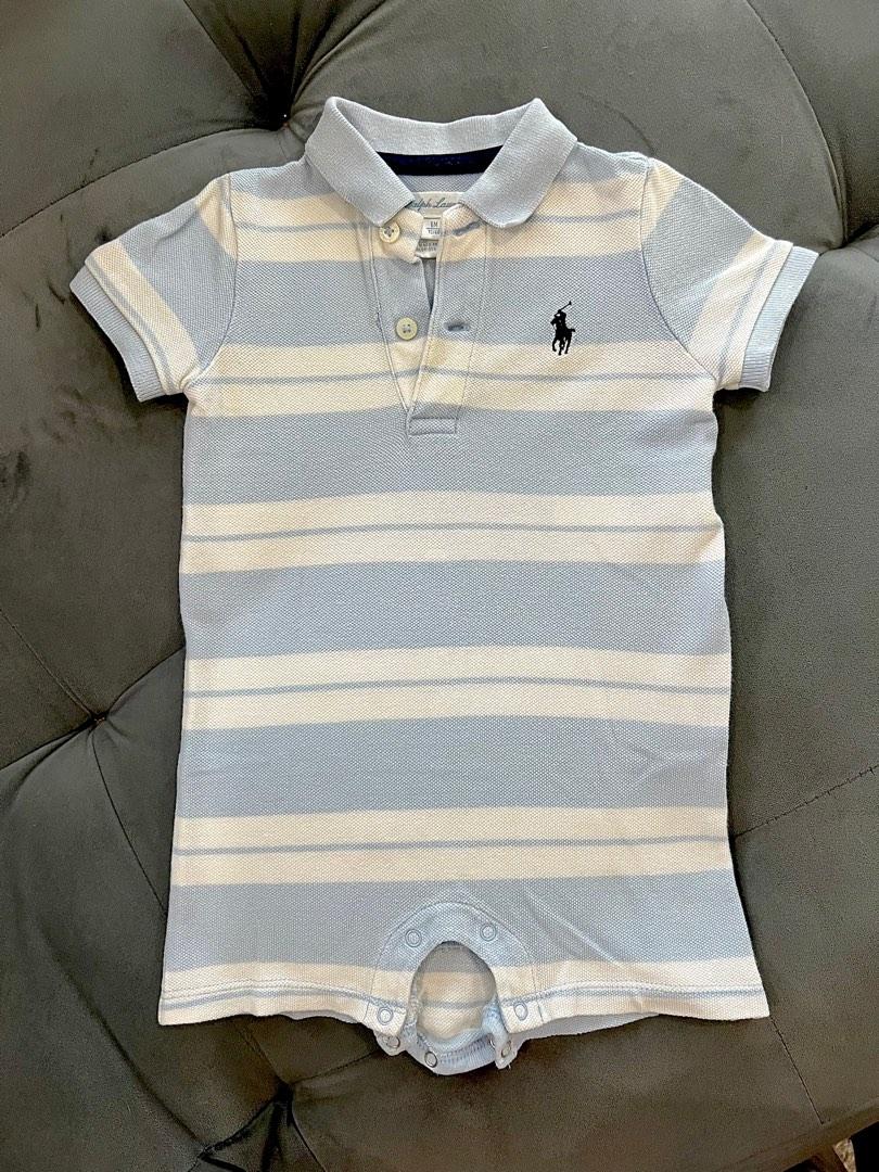 Ralph Lauren Shortall Baby Romper