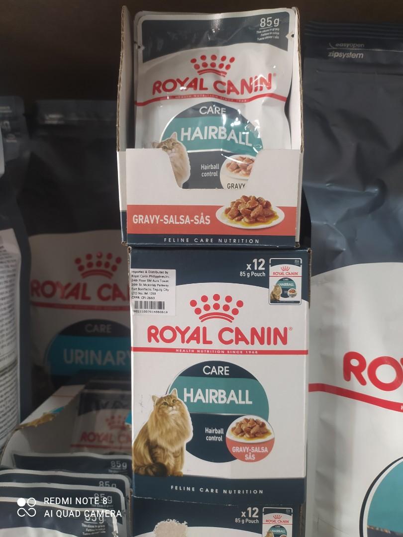 Royal canin hairball care cat wet food 85g x 12 / 1box, Pet Supplies