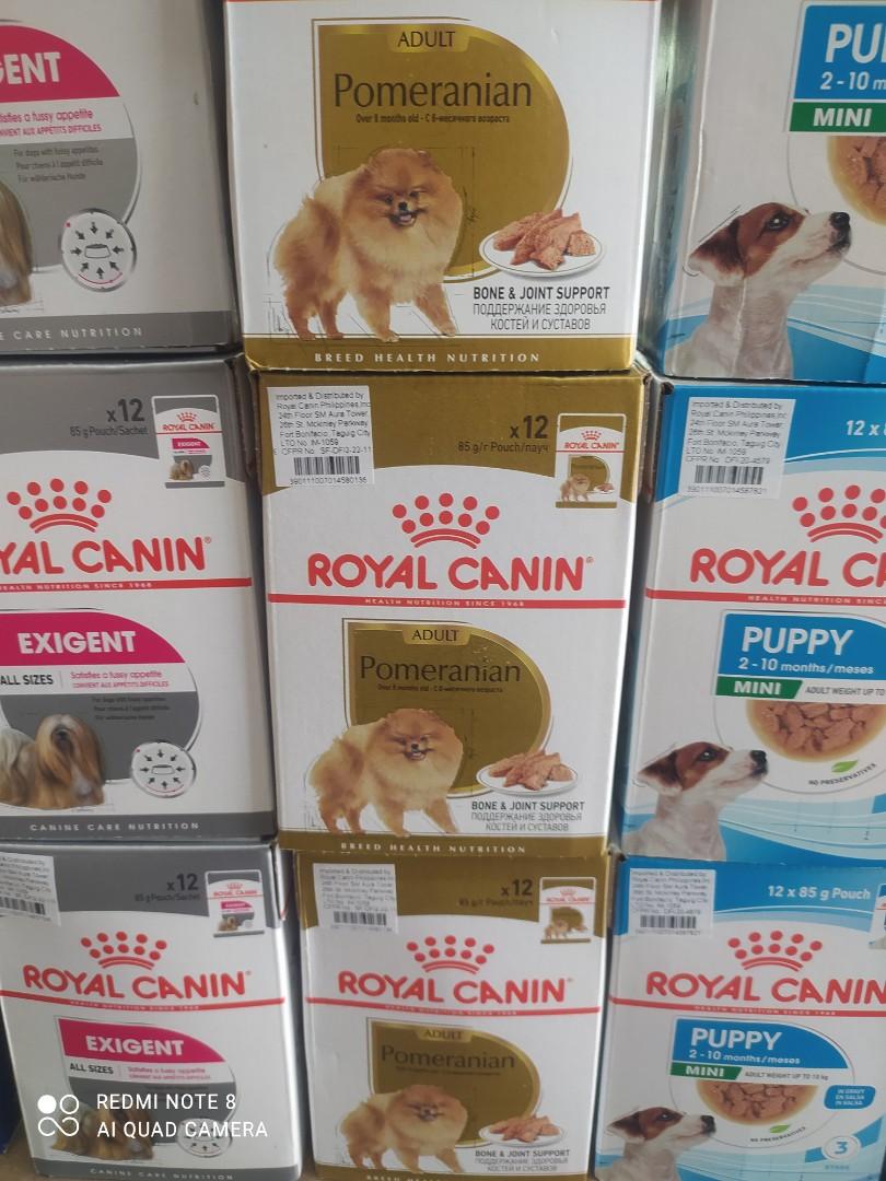 Royal canin pomeranian adult dog dry food 85g x 12 / 1box, Pet Supplies ...
