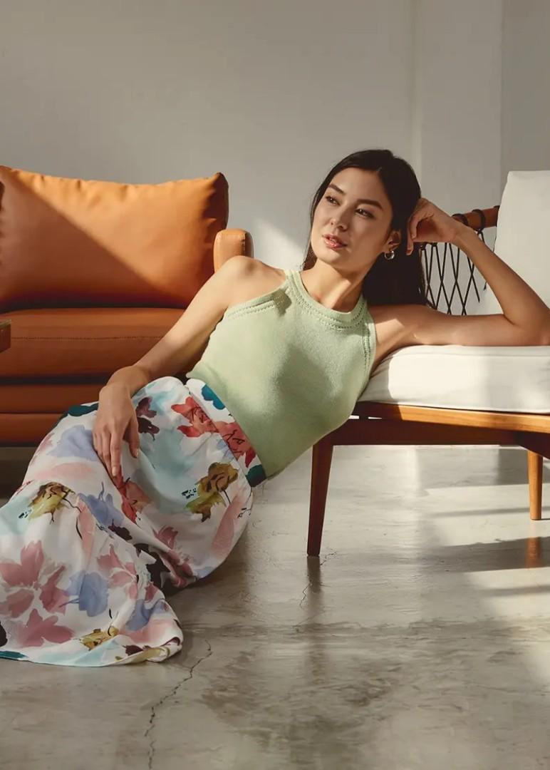 Floral dance skirt sales
