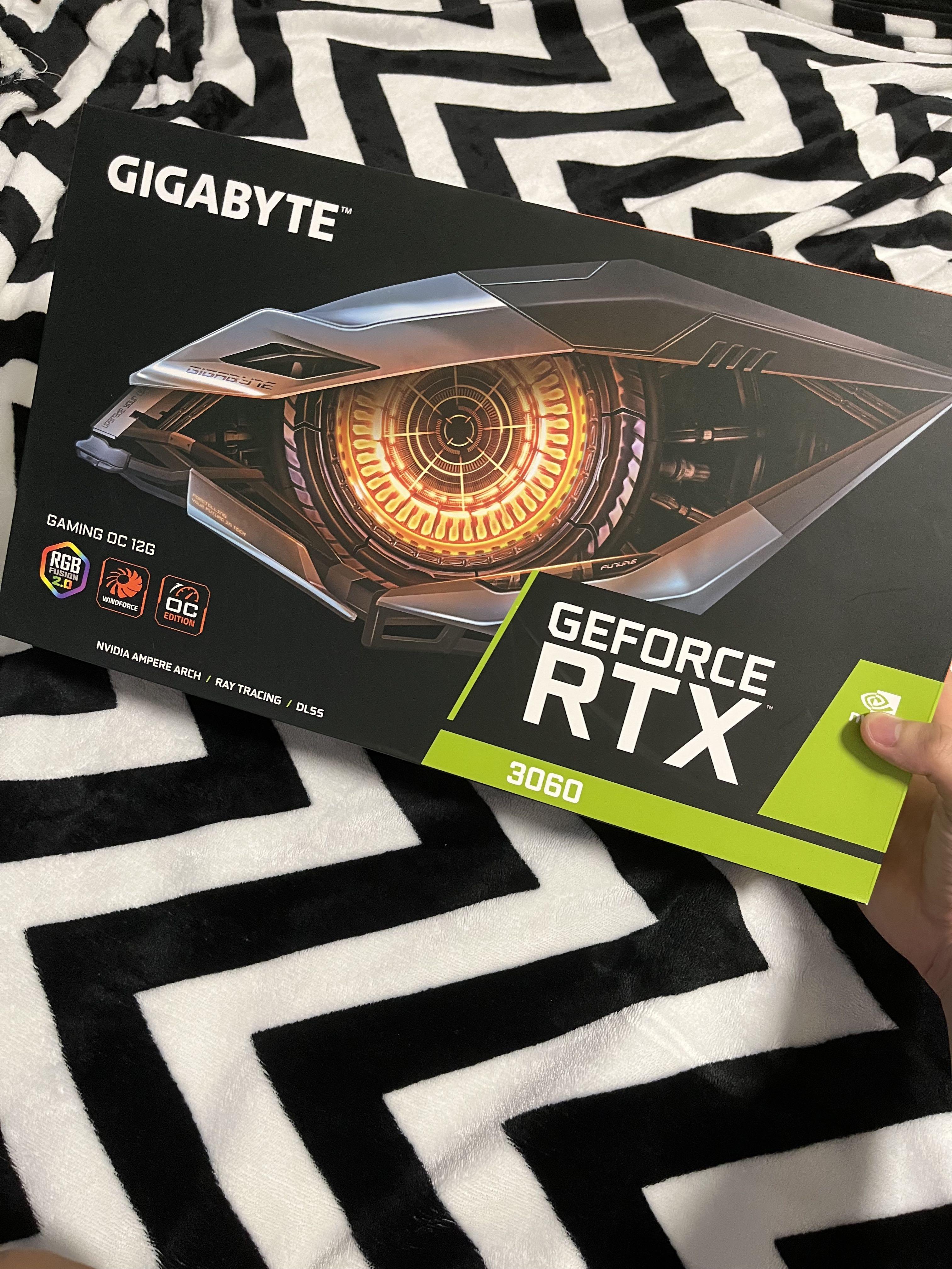 RTX 3060 gigabyte gaming oc, Computers & Tech, Parts & Accessories ...