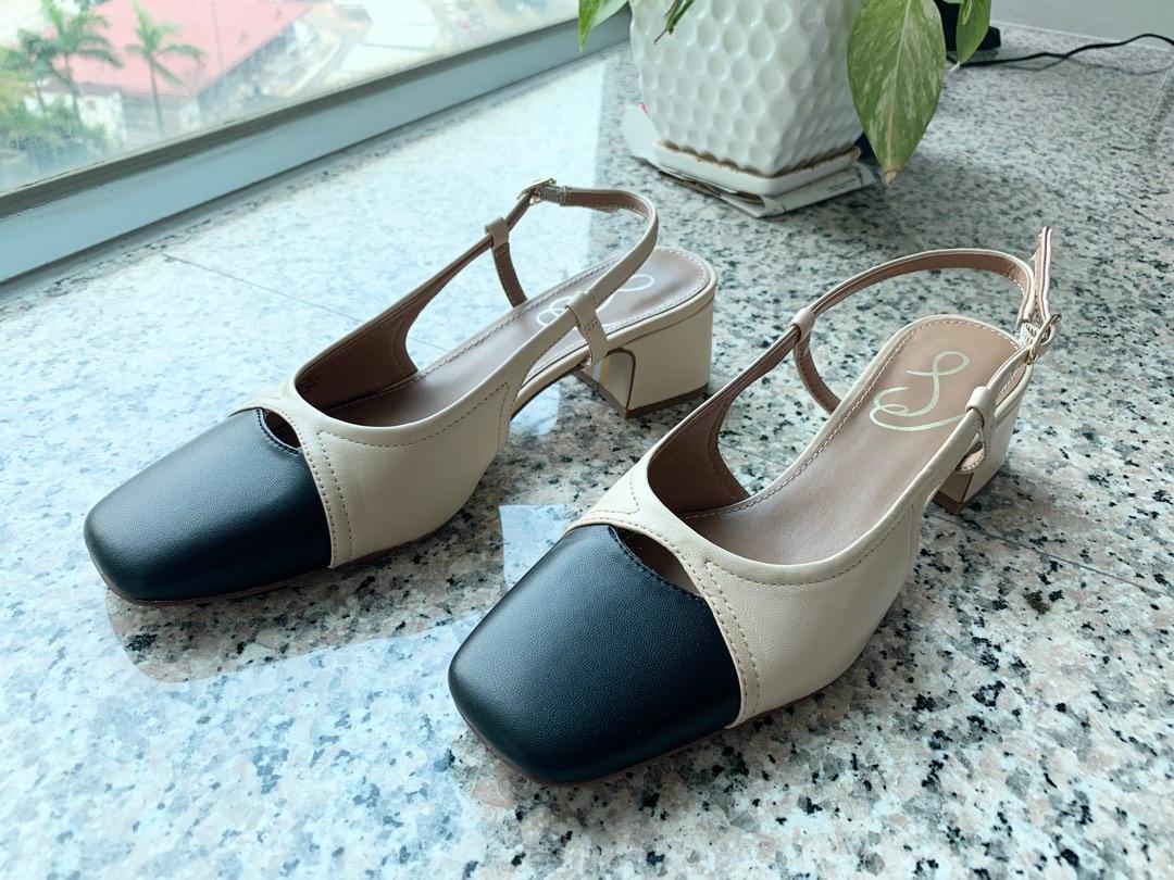 Sam Edelman Tarra Sling Heels Size 38 Carousell