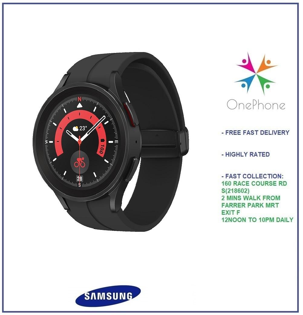 Samsung Galaxy Watch 5 Pro 45mm Bluetooth Mobile Phones Gadgets