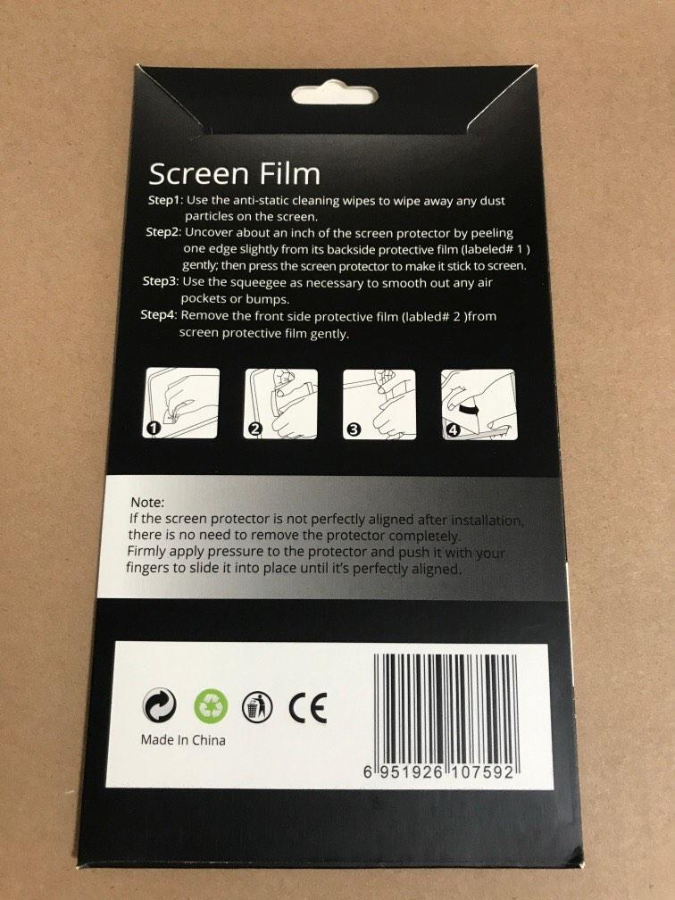 Screen protector (Category: Other Mobile & Gadget Accessories) located in Singapore. Submitted by he032 (Listing ID 1184165925, Image 2). Description: Screen protector for tablet.