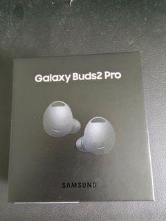 Sealed set Samsung Galaxy buds2 pro graphite SG  1 year warranty