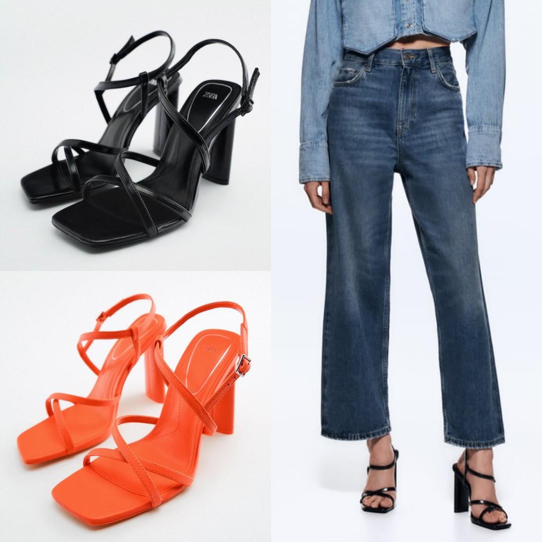 Sepatu Zara High Heels Strappy