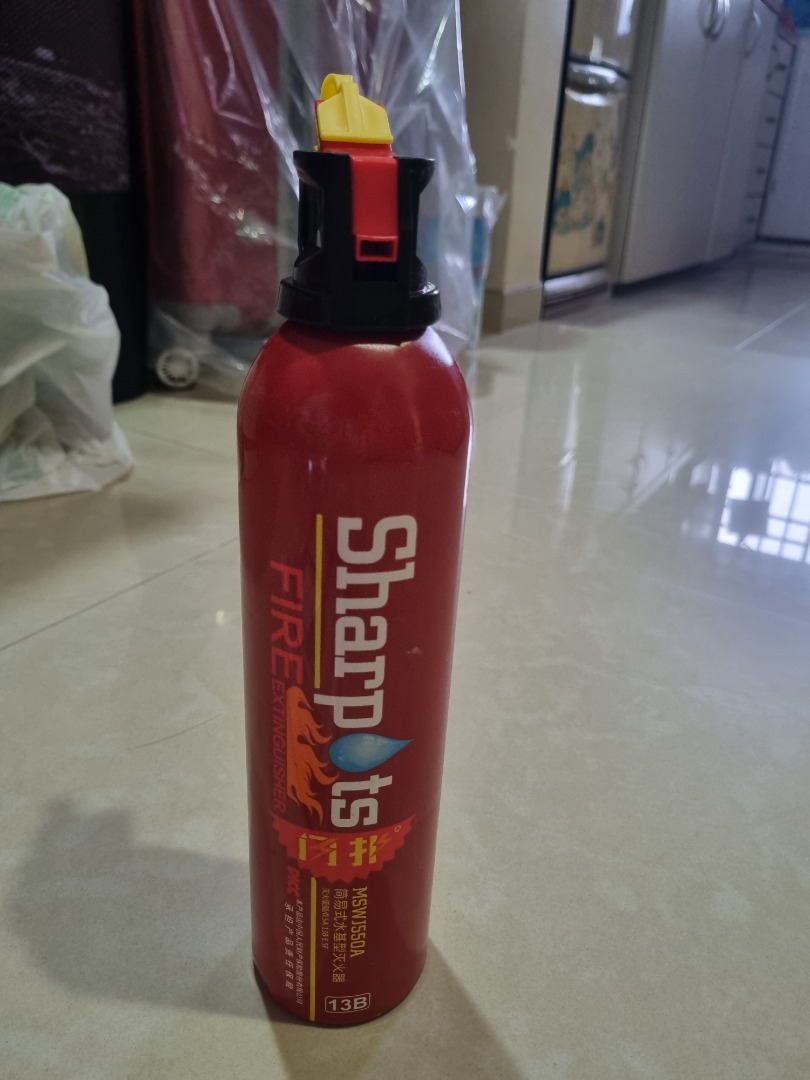 Sharpots Fire Extinguishers, Furniture & Home Living, Home Improvement ...