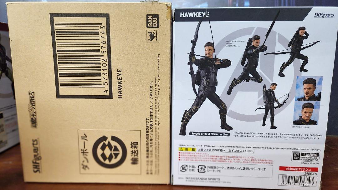 SH-Figuarts Hawkeye Endgame (Category: Figurines & Statues) located in Mandaluyong City. Submitted by jrd_19 (Listing ID 1184109388, Image 2). Description: FS: Bandai Tamashii Nations S.H.Figuarts Avengers: Endgame Hawkeye (MISB).
