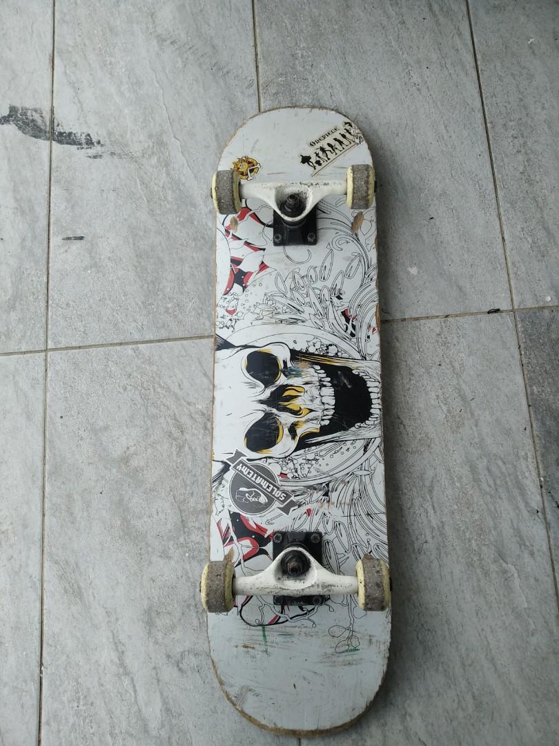 Skateboard puente full set free another wheels, Sports Equipment