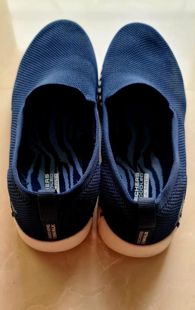 Skechers air cooled 2025 goga mat blue