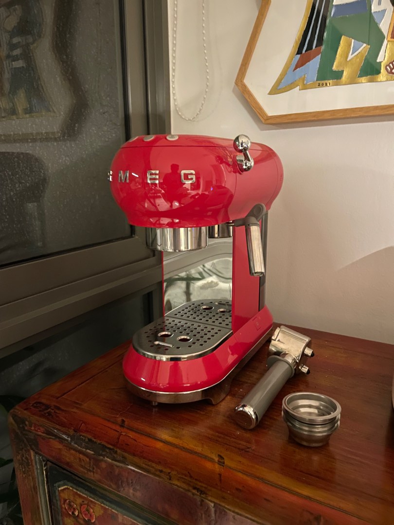 SMEG Espresso Manual Coffee Machine Retrostyle, TV & Home Appliances