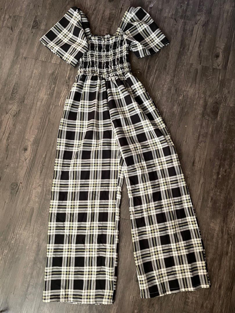 Kali Smock Jumpsuit Navy