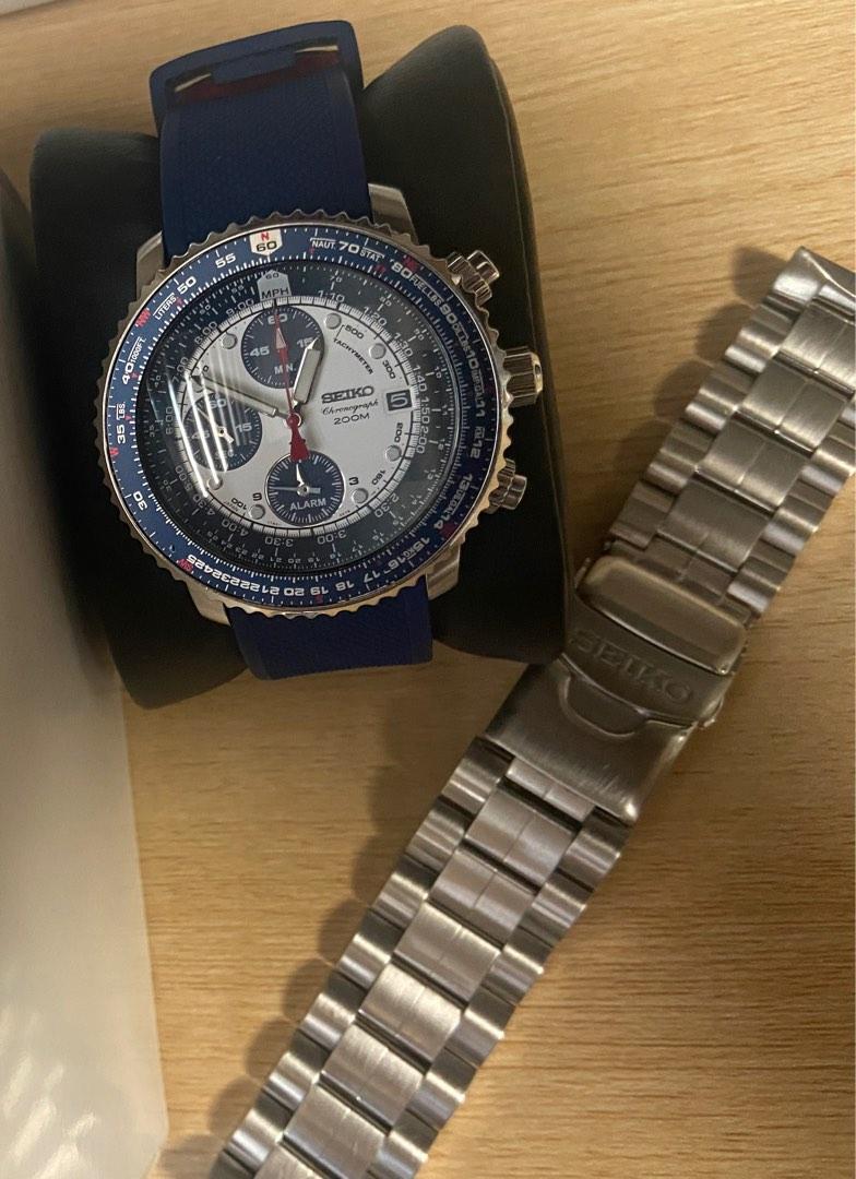Rare SNA413 Flightmaster (Watch and Barton Rubber Strap), Men's Fashion,  Watches & Accessories, Watches on Carousell