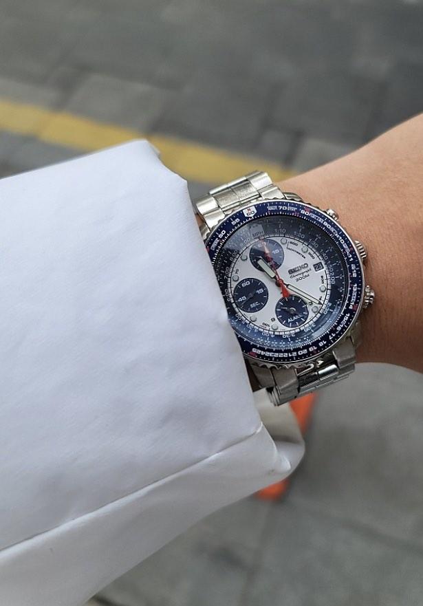 Seiko flightmaster sna413 on sale