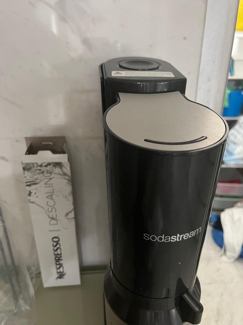 Sodastream with gas cylinder, Food & Drinks, Beverages on Carousell