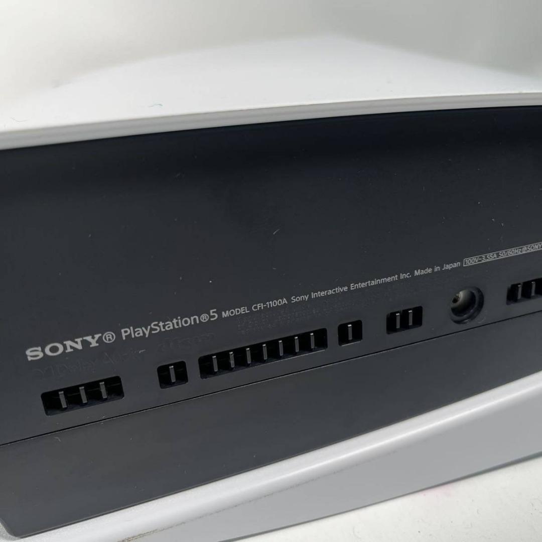 SONY PS5 PlayStation5 主機CFI-1100A 01 磁盤驅動器配備型號帶說明書