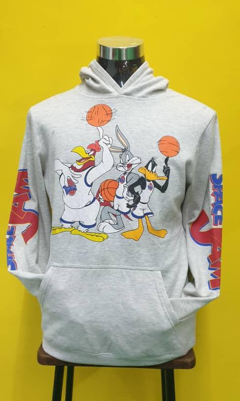 Hoodie Space jam looney tunes pit 21x28
