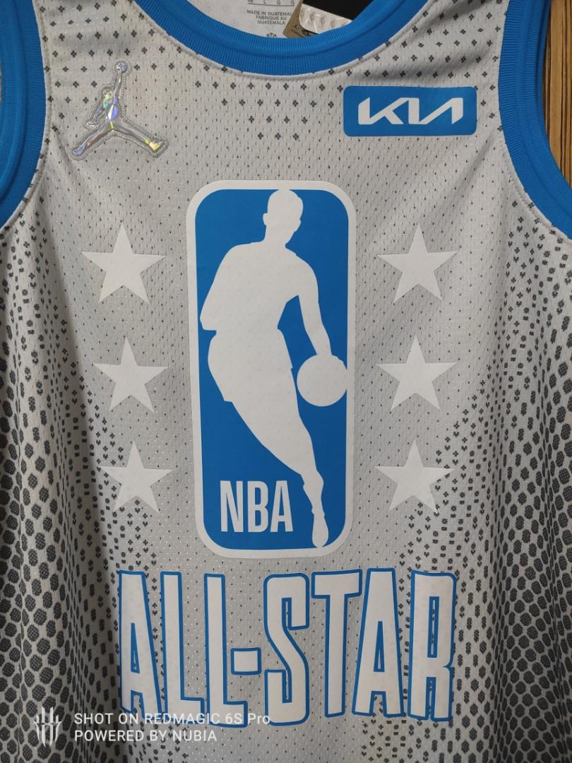 Men's Jordan Brand Luka Doncic Gray 2022 NBA All-Star Game Swingman Jersey