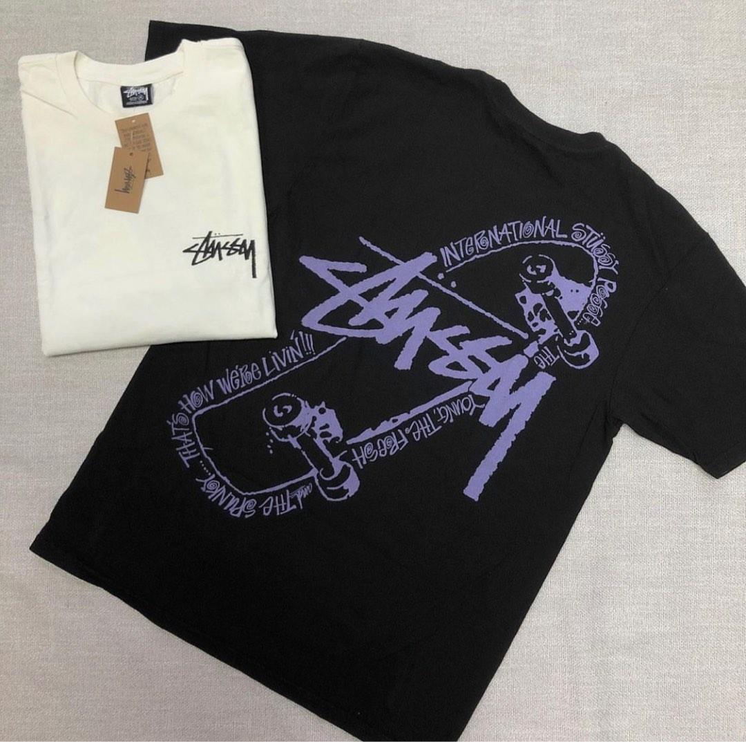 ショップ格安 STUSSY☆Lサイズ☆ステューシー SKATE POSSE PIG TEE 白