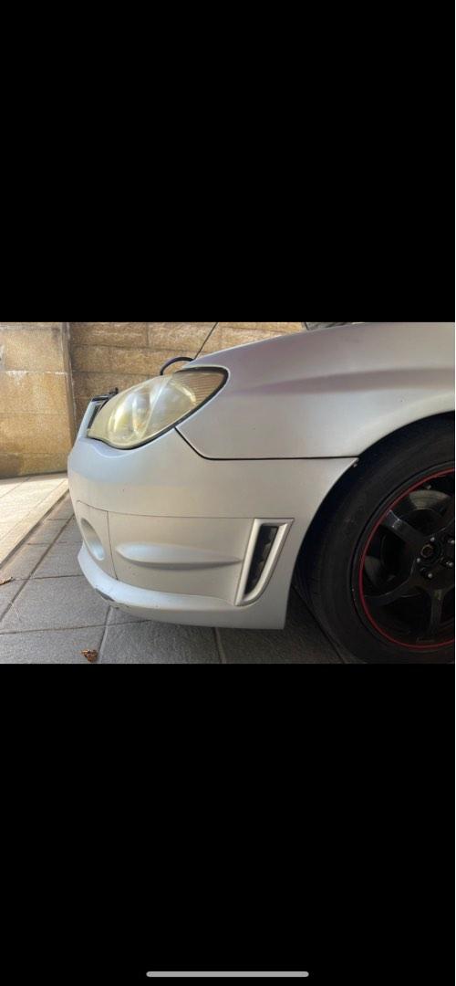 Subaru wrx hawkeye front bumper, Car Accessories, Accessories on Carousell