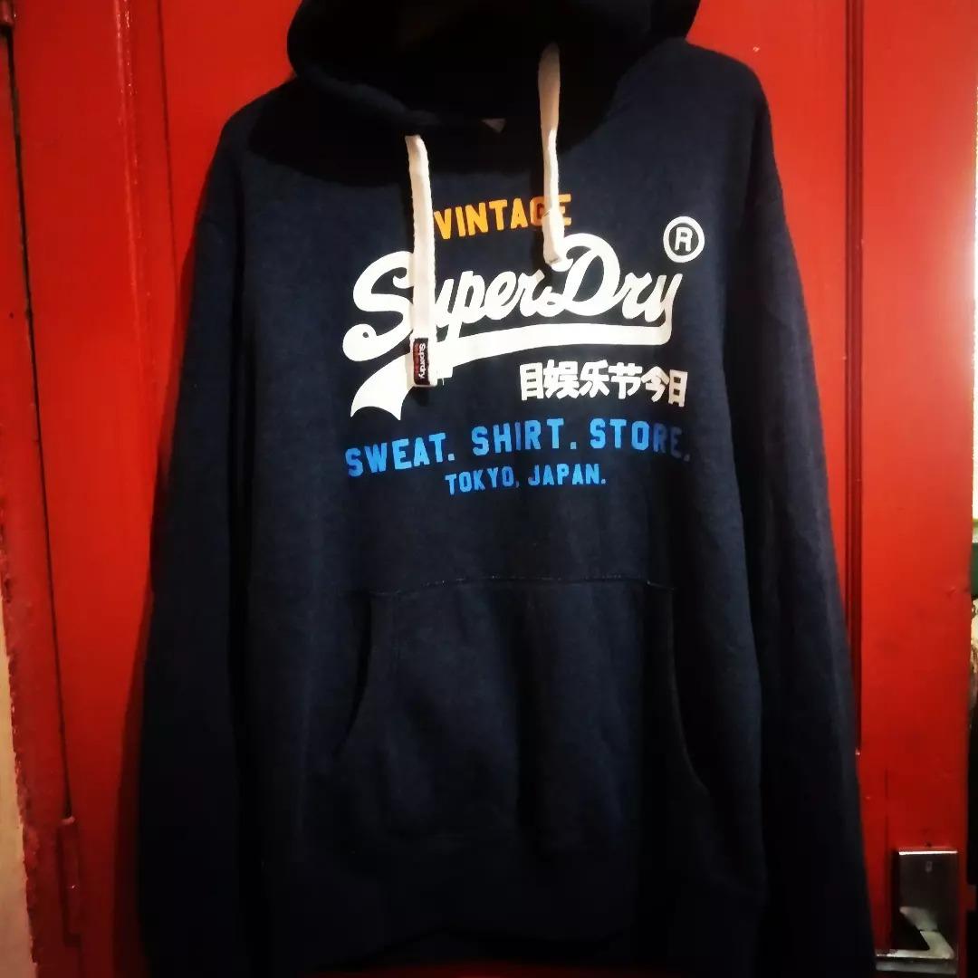 SUPERDRY VINTAGE HOODIE NOT SUPREME NOR THRASHER Fesyen Pria