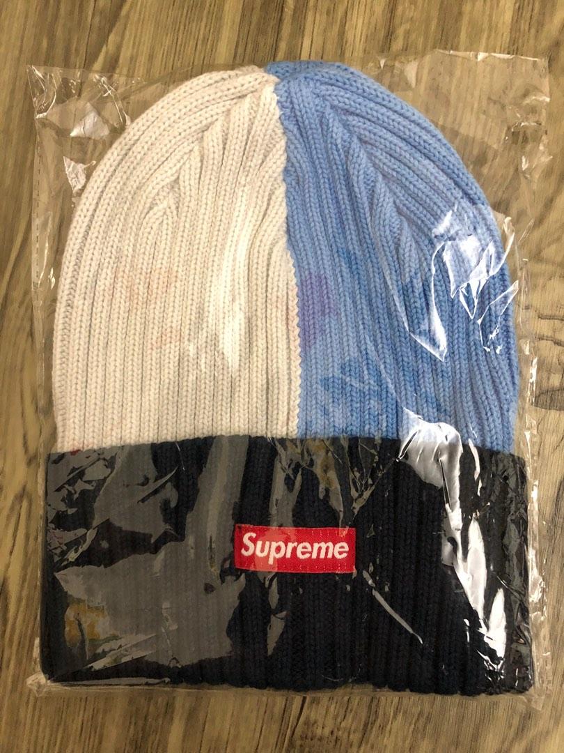 Supreme Overdyed Beanie SS20 mixed blue