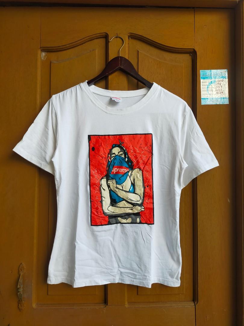 Supreme Teddy T-shirt, Women's Fashion, Tops, Shirts on Carousell