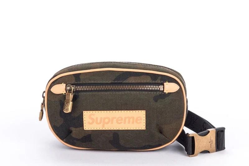 Supreme X Louis Vuitton camo bum bag, Men's Fashion, Bags, Belt