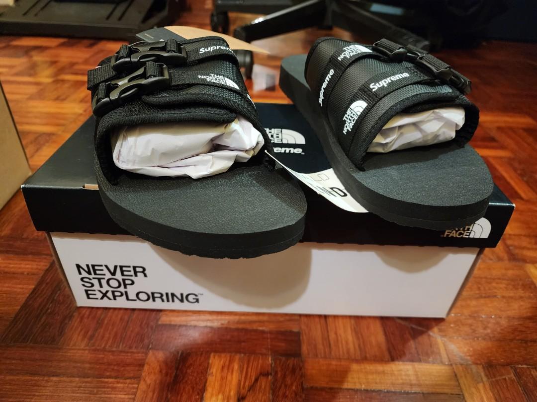 North face outlet slippers supreme