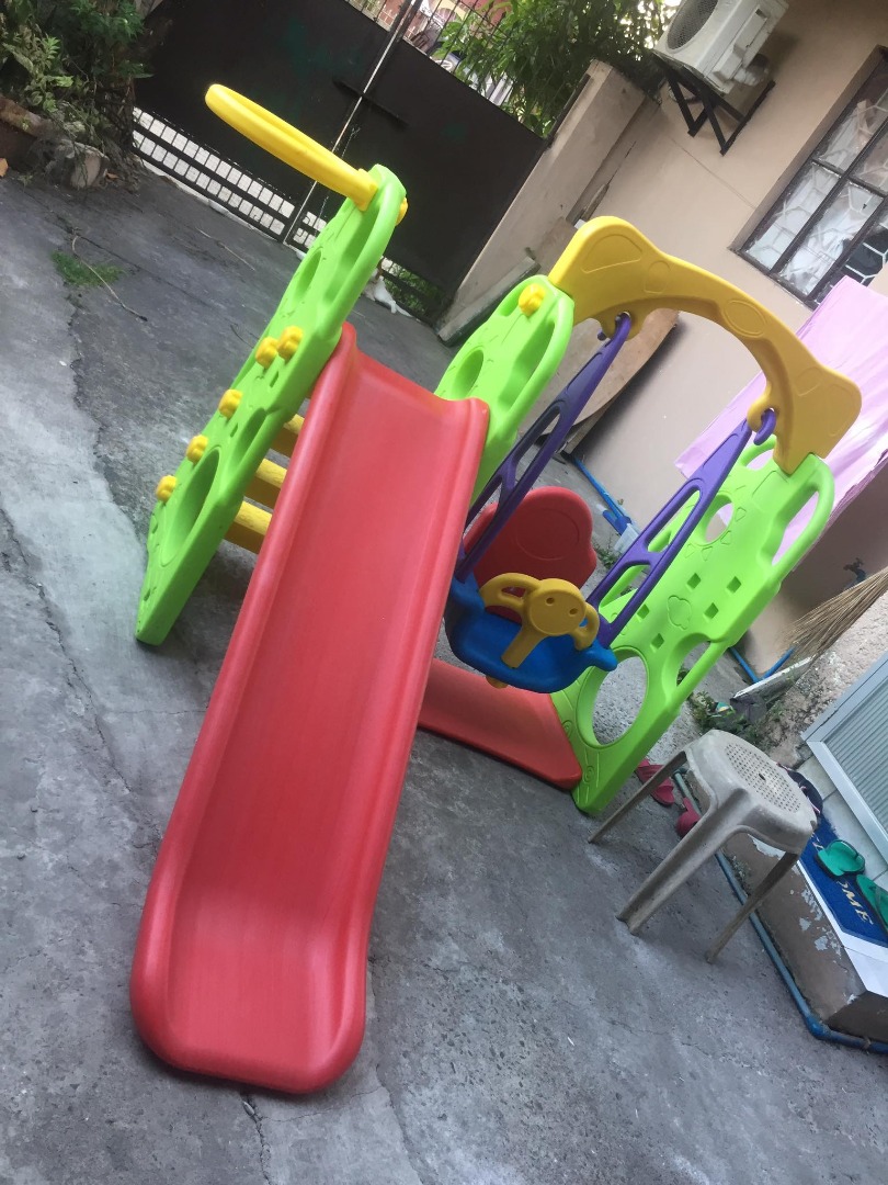 swing and slide set, Babies & Kids, Baby Nursery & Kids Furniture
