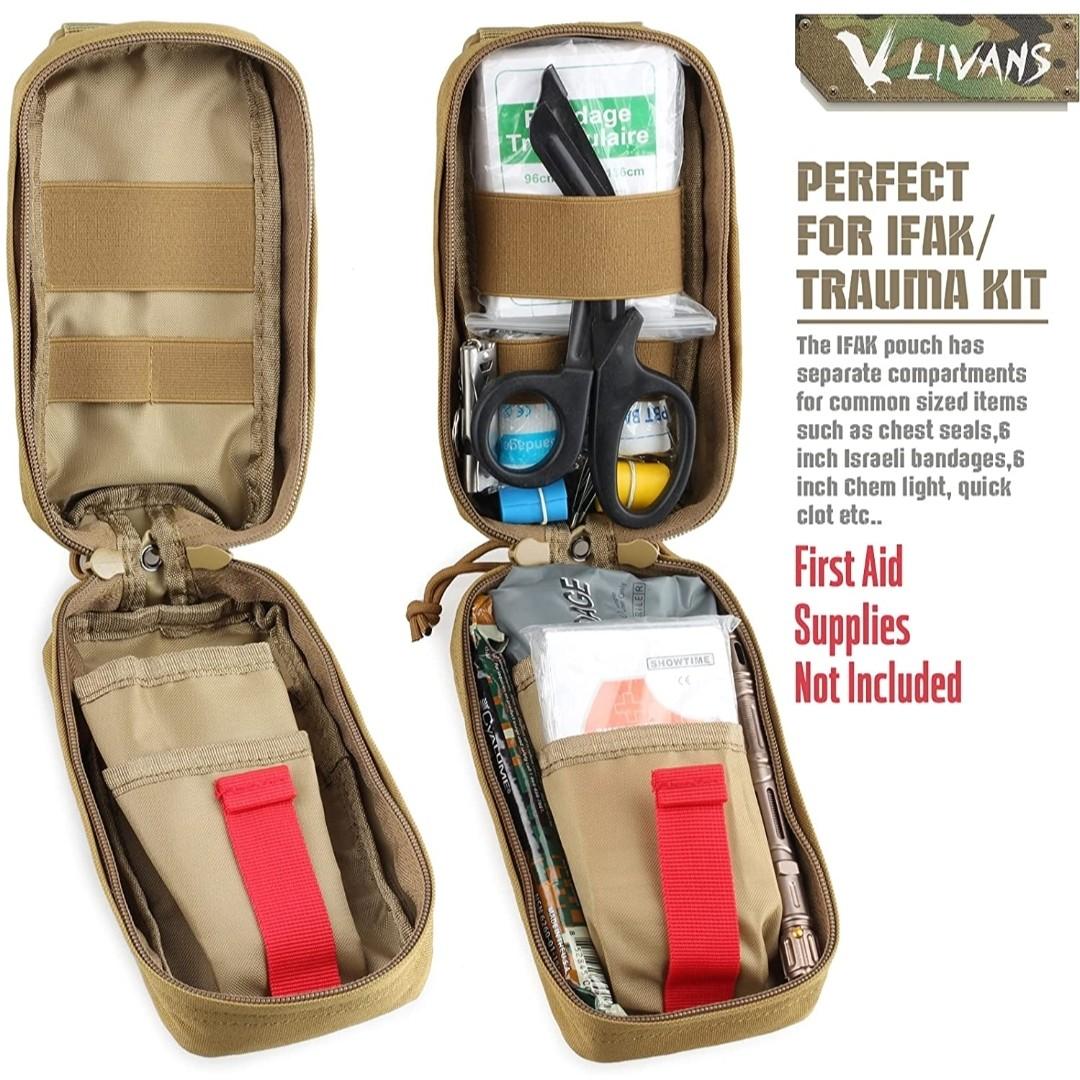 Tactical Mdical First Aid Pouch, Men's Fashion, Bags, Belt bags