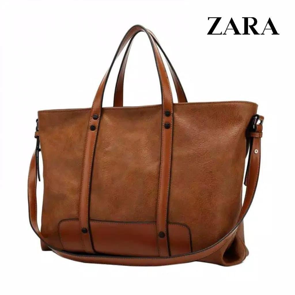 Tas zara basic original, Fesyen Wanita, Tas & Dompet di Carousell