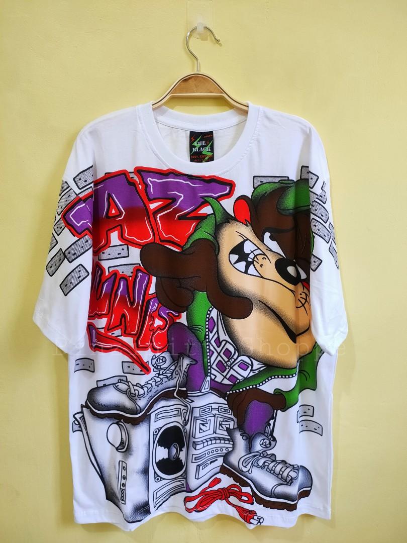 搬入設置サービス付 Looney Tunes【©︎1997】XL TAZ Tシャツ グッド