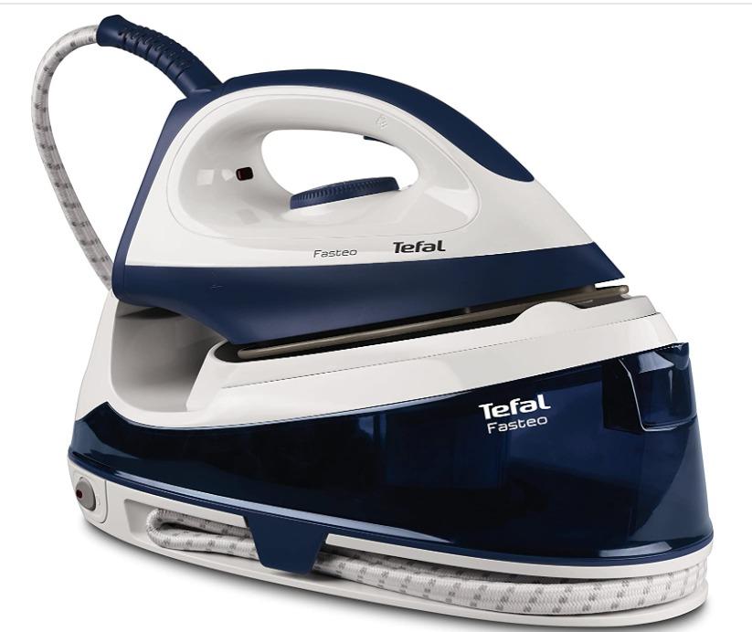 Tefal Fasteo Steam Generator Iron, 2200 W, Blue, SV6035, Furniture