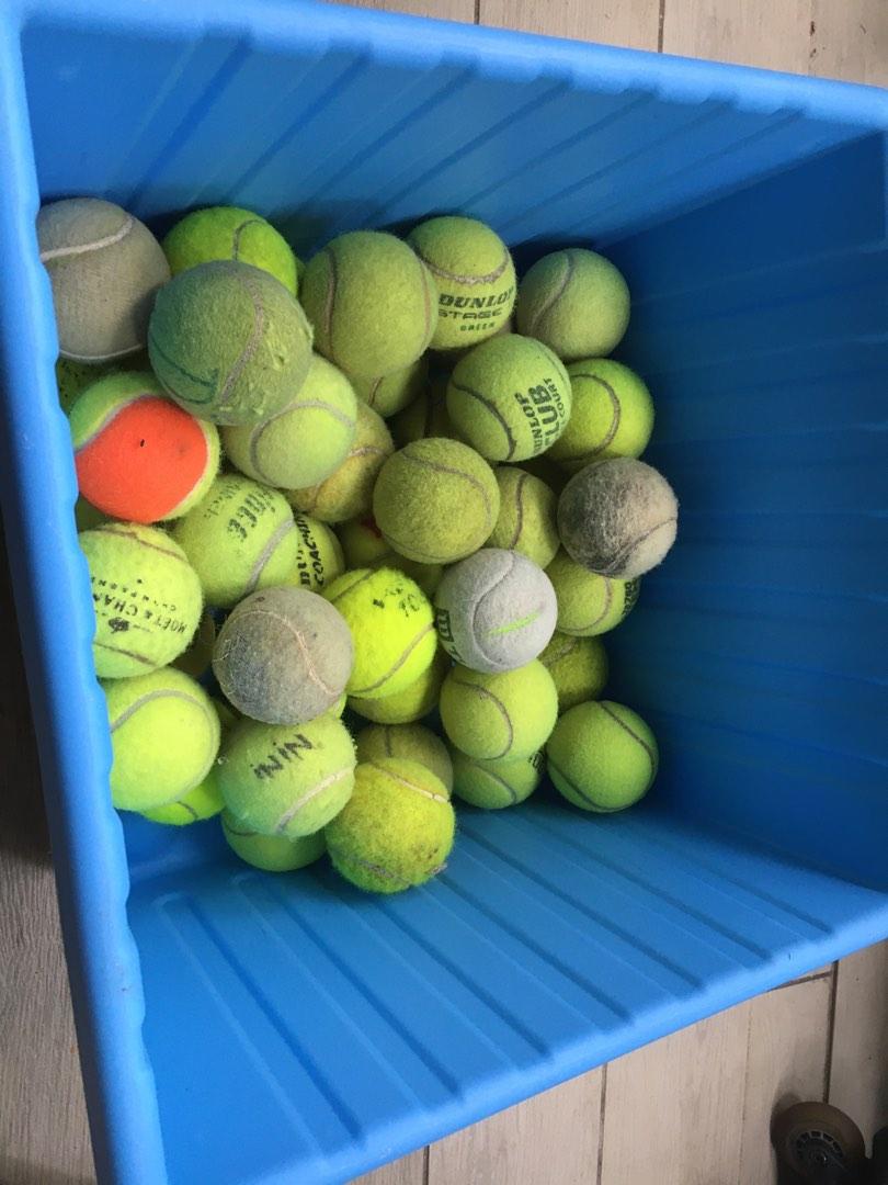 Tennis balls various x60, Sports Equipment, Sports & Games, Racket